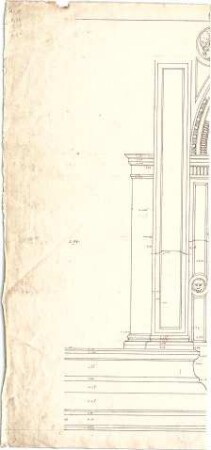 Stegmann, Carl von; Italien; Österreich; Bauaufnahmen, Ornamentstudien - Architektur (Detail)
