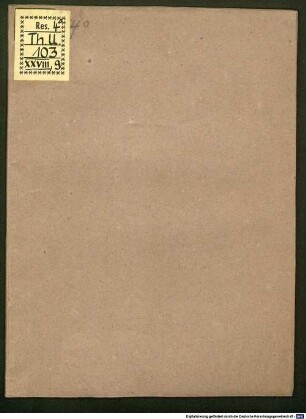 Sermon An dem xxiii. Sontag nach Pfingsten