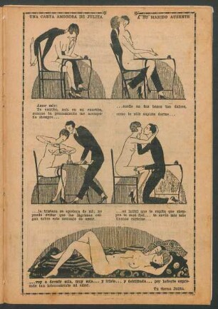 Una carta amorosa de Julita a su marido ausente [Cómic]