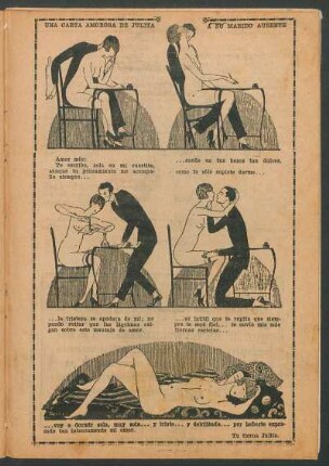 Una carta amorosa de Julita a su marido ausente [Cómic]