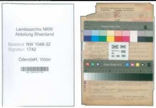 Entnazifizierung Victor Odendahl , geb. 29.03.1900 (Beamter)