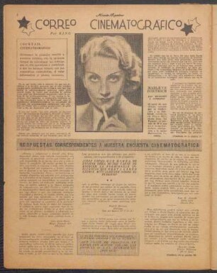 Respuestas correspondientes a nuestra encuesta cinematográfica