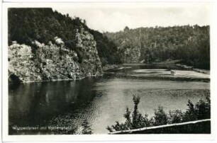 Lauenhain. Talsperre, Wappenfelsen u. Mühlengrund