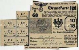 Fragment einer Lebensmittelgrundkarte