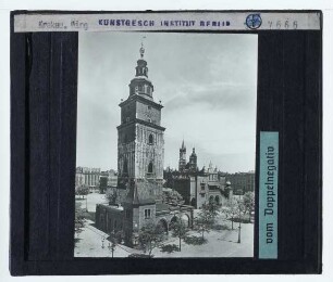 Krakau, Tuchhallen,Krakau, Rathausturm