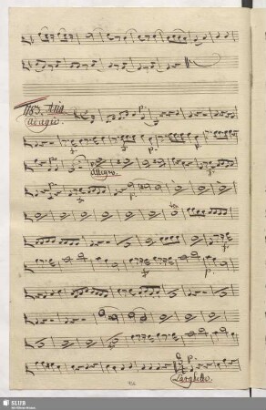 1183. Aria: Misero tu mi vuoi / Naumann. J.G.