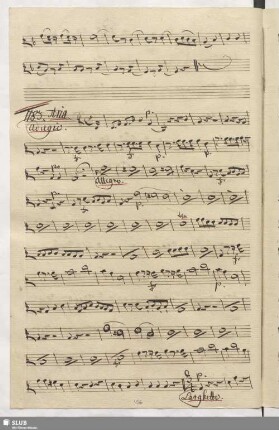 1183. Aria: Misero tu mi vuoi / Naumann. J.G.