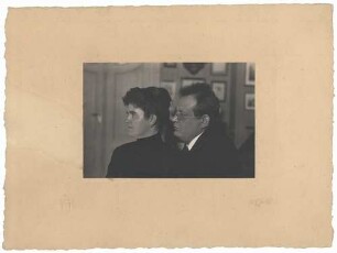 Max Reger mit Ehefrau Elsa