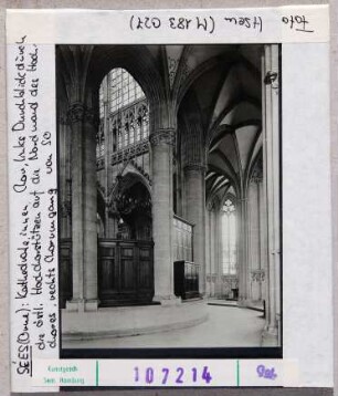 Seés: Kathedrale, Innres, Chor und Umgang