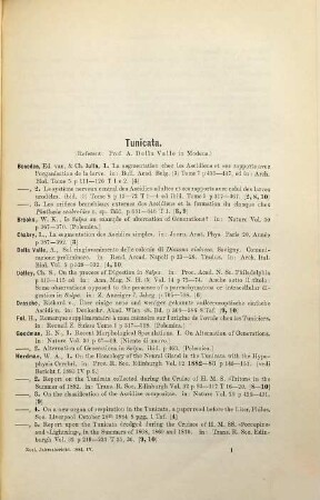 Zoologischer Jahresbericht. 1884 (1885), Abth. 4