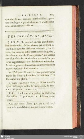 Des Différents Airs