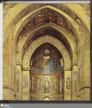 Monreale, Mosaike über dem Sanktuarium des Domes