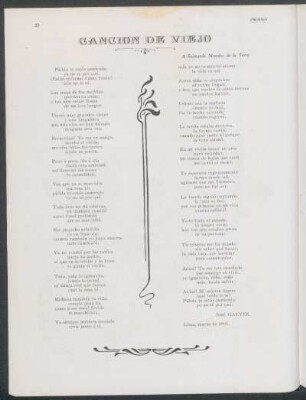 Canción de viejo