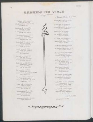 Canción de viejo