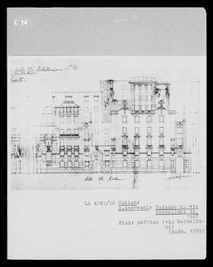 Mailand, Palazzo di via Serbelloni