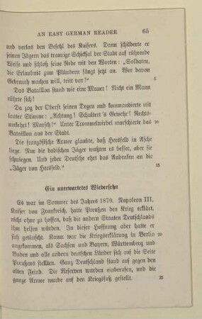 Ein unerwartetes Wiedersehn