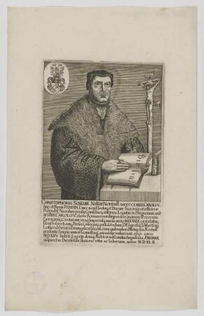 Bildnis des Christophorus Scheurl
