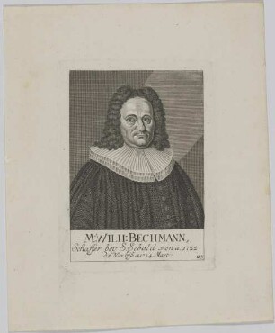 Bildnis des Wilh. Bechmann