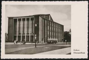 Schauspielhaus, Bochum: Aussenansicht Eingangsseite