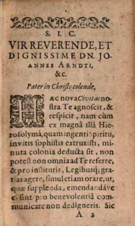 Reipublicae Christianopolitanae Descriptio