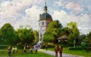Der Glockenturm am Schlossberg von Graz