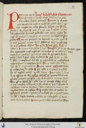 [81r - 84r] Formula honestae vitae.