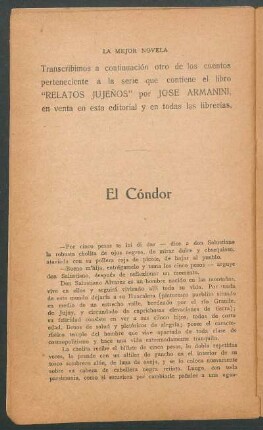 El cóndor