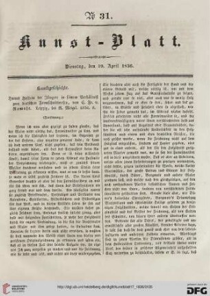 Nr. 31-40 (19. April – 19. Mai 1836)