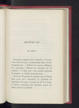 Chapitre XIV Le combat