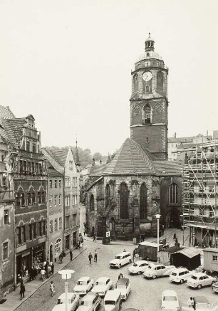 Meißen, Frauenkirche, Parkplatz