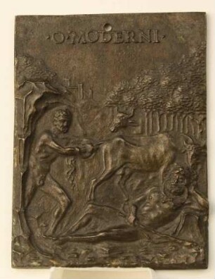 Cacus stiehlt die Rinder des Herkules