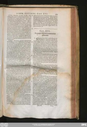 Cap. XVI. De terminis disparatis in enuntiatione affirmativa.