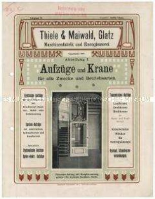 Aufzüge und Krane