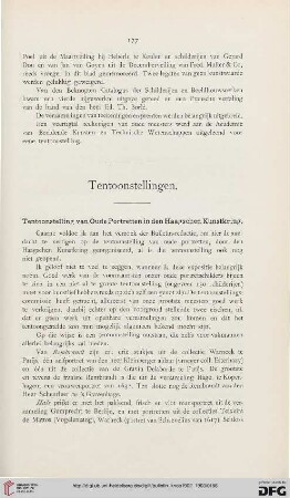 4: Tentoonstelling van Oude Portretten in den Haagschen Kunstkring