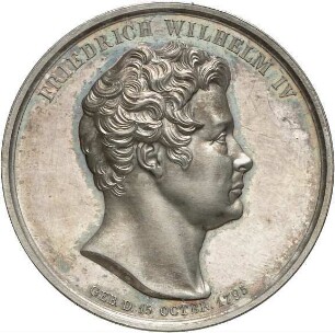 Hoffmann, Johann Andreas: Regierungsantritt Friedrich Wilhelm IV.