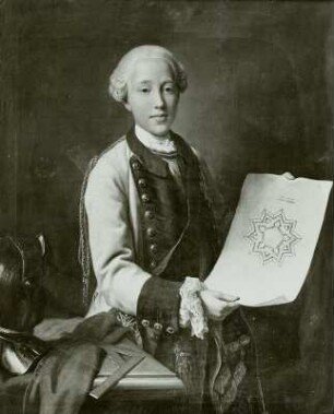 Albert Kasimir, Herzog von Sachsen-Teschen : Pietro Rotari (1707-1762). Albert Kasimier, Herzog von Sachsen-Teschen (1738-1822). Dresden, ehem. Historisches Museum