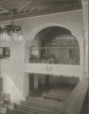 Fischer, Theodor; Stuttgart; Erlöserkirche - Innenansicht