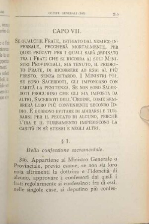 Capo VII.