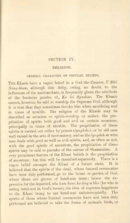 Section IV