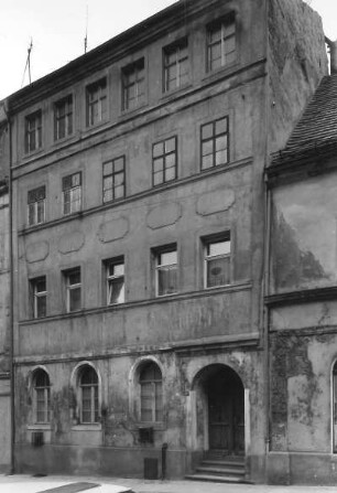 Bautzen, Wendische Straße 20. Wohnhaus (A. 18. Jh.). Straßenansicht
