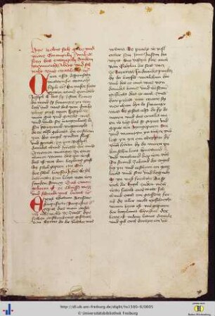 [1ra - 116vb] Olmützer Perikopen für das ganze Kirchenjahr: Vigil von Weihnachten (Heiligabend) - Sonntag vor Weihnachten.