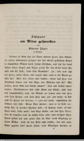 Schlußgebet