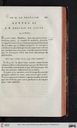 (Lettre CI - CX)