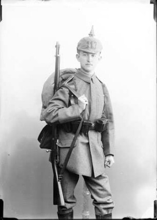 Der Soldat Julius Steinhäuser
