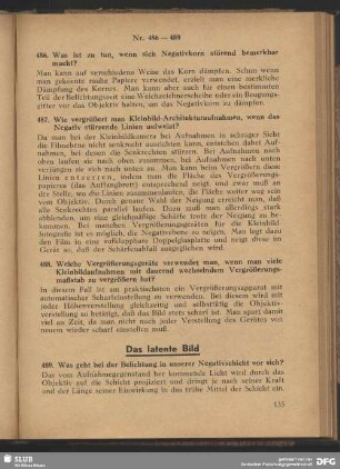 Das latente Bild