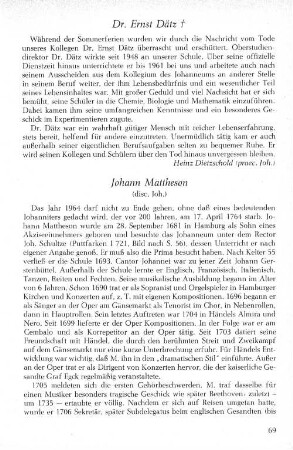 Johann Mattheson