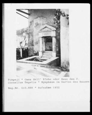 Casa dell'Efebo & Casa di Publius Cornelius Tages
