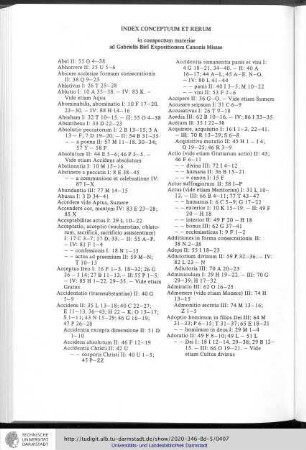 Index conceptuum et rerum