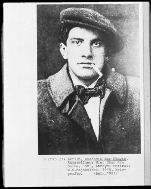 Aufnahme von W. W. Majakowski