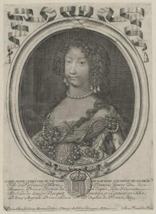 Bildnis der Marie Anne Christiene Victoire de Baviere